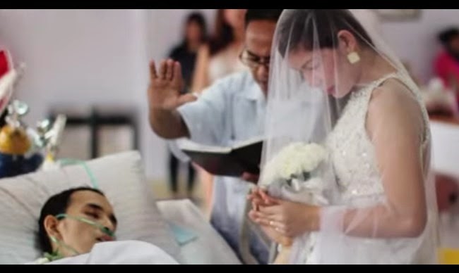 SPOSA L'AMORE DELLA SUA VITA IN OSPEDALE E MUORE DOPO SOLO 10 ORE - VIDEO - 24/09/2014