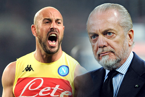 REINA - NAPOLI: ARRIVA LA CLAMOROSA DECISIONE DI DE LAURENTIIS CHE SPIAZZA I TIFOSI - NESSUNO SE L'ASPETTAVA - 02/10/2017