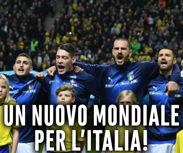 UN NUOVO MONDIALE PER L'ITALIA: LA NOTIZIA E' APPENA ARRIVATA ED HA LASCIATO GLI ITALIANI A BOCCA APERTA - 16/11/2017