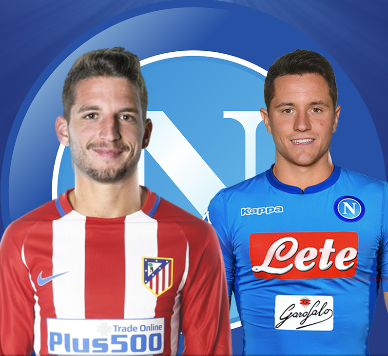 INCREDIBILE NAPOLI - LA BOMBA ARRIVA ALL'IMPROVVISO: L'ATLETICO PAGA LA CLAUSOLA DI MERTENS, ADL COMPRA IL CAMPIONE DEL MANCHESTER CON 30 MLN - 13/11/2017