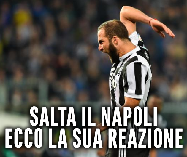 HIGUAIN SALTA IL NAPOLI: LA REAZIONE DEL PIPITA STA FACENDO IMPAZZIRE TUTTI I TIFOSI AZZURRI - ECCO COSA HA FATTO - 27/11/2017