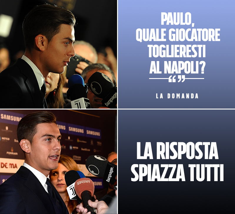 PROBABILMENTE NESSUNO SI ASPETTAVA UNA RISPOSTA DEL GENERE: DYBALA L'HA DETTO PER DAVVERO - 28/11/2017