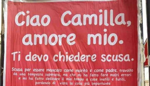 'CAMILLA, LASCIALO': IL POPOLO DI FB NON PERDONA IL MARITO TRADITORE - 09/10/2012