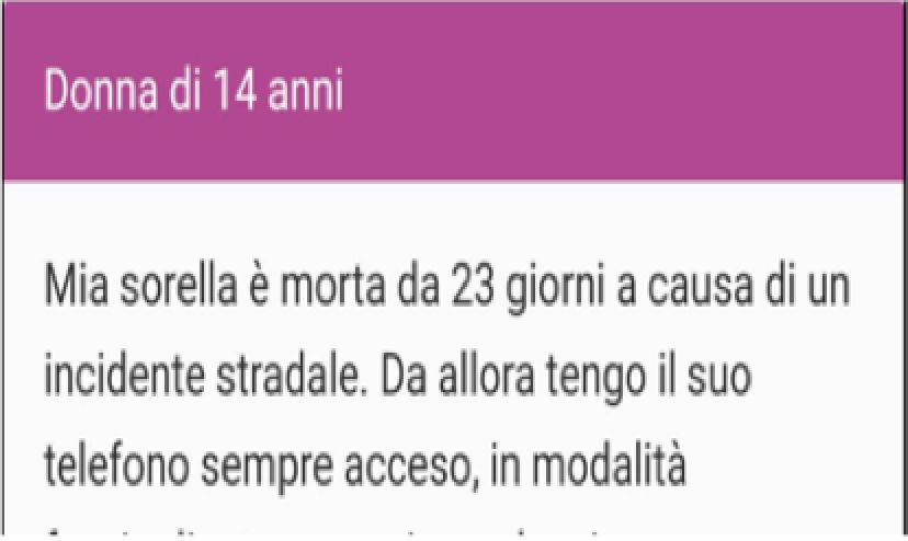 DA ALLORA HO IL TELEFONO ACCESO IN MODALITA'... - 27/11/2016