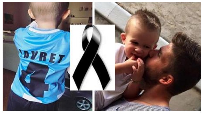 LUTTO NEL MONDO DEL CALCIO E' MORTO A 3 ANNI IL FIGLIO DEL CENTROCAMPISTA ITALIANO - 26/04/2017