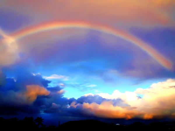 PERCHE' IN CIELO SI FORMA L'ARCOBALENO ?! - 12/09/2014