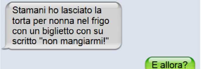 GLI SMS CHE SOLO LE MAMME POSSONO SCRIVERE: ECCO I PIU' INCREDIBILI - 14/12/2014