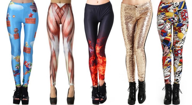 MODA: ARRIVANO I LEGGINS SPRAY - GUARDA - 09/04/2015