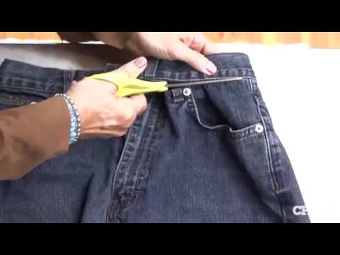 TAGLIA UN VECCHIO PAIO DI JEANS, CIO' CHE CREA E' DAVVERO INCREDIBILE - VIDEO - 26/04/2015