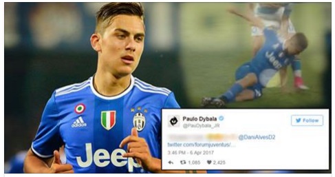 SCINTILLE DYBALA-HAMSIK, INTERVIENE DANI ALVES: ED ECCO COSA FA PAULO - 07/04/2017