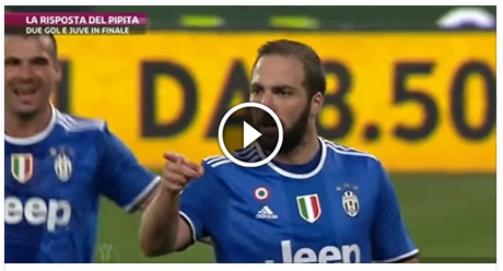 HIGUAIN E' ANCORA PAZZO DI NAPOLI, ECCO IL GESTO CHE LO SVELA - 07/04/2017