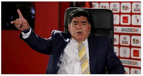 MARADONA E LE DICHIARAZIONI SHOCK: ''BISOGNA FARLA SALTARE CON UNA GRANATA'' - 26/04/2017