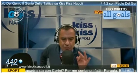 DEL GENIO: ''SE IL NAPOLI NON VINCE UN TITOLO, E' COLPA DI UNA SOLA PERSONA, IL NOME... - 28/04/2017