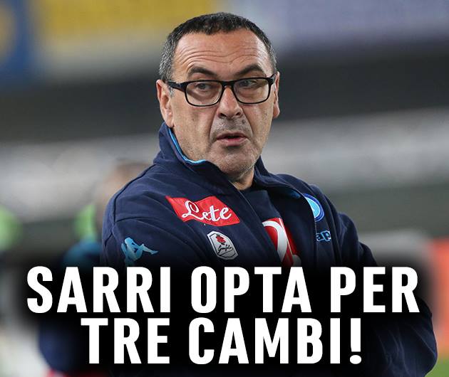 GENOA-NAPOLI: SARRI SPIAZZA TUTTI - IL MISTER FA TURNOVER E LASCIA FUORI PROPRIO LORO TRE: TIFOSI PERPLESSI: - 25/10/2017