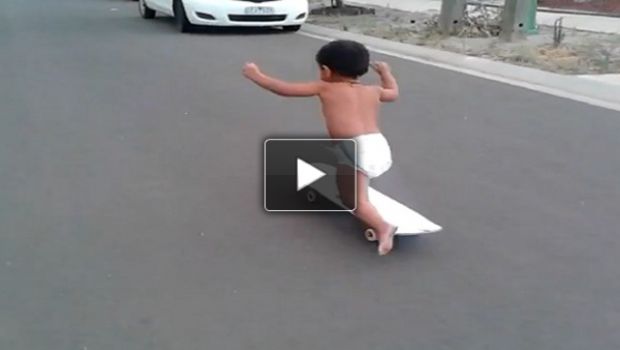 IL BABY-SKATEBOARDER PIU' FORTE DEL MONDO - VIDEO - 04/03/2014