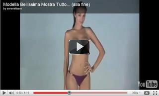 LA BELLISSIMA MODELLA CHE RIESCE AD AVERE QUALCOSA DI DAVVERO PARTICOLARE - VIDEO - 15/03/2014