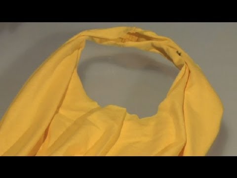 ECCO COME FARE UNA BORSA PER LA SPESA CON UNA MAGLIA VECCHIA - VIDEO - 15/06/2015