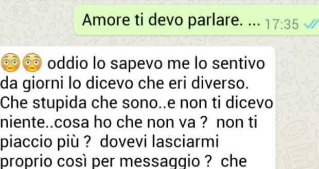 COSA HO CHE NON VA ? NON TI PIACCIO PIU' ? - 19/07/2016