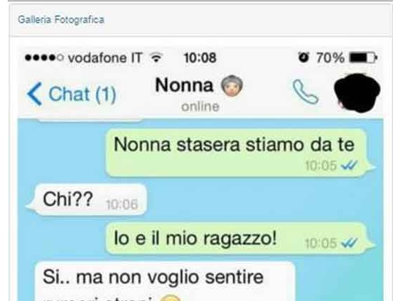 UNA NONNA ESPERTA... - 02/08/2016