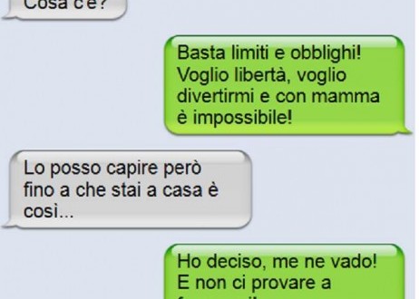 CERCA CONFORTO NEL PADRE MA LA RISPOSTA LA LASCIA A BOCCA APERTA - 20/09/2016