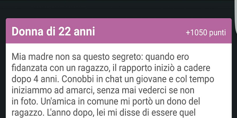 HO CONOSCIUTO UN GIOVANE... - 10/10/2016