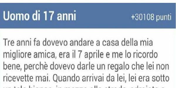 IL REGALO MAI DATO... - 16/11/2016