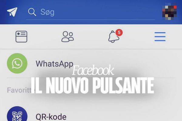 SU FACEBOOK UN NUOVO PULSANTE PER ACCEDERE A WHATSAPP: FUNZIONA IN QUESTO MODO - 25/10/2017