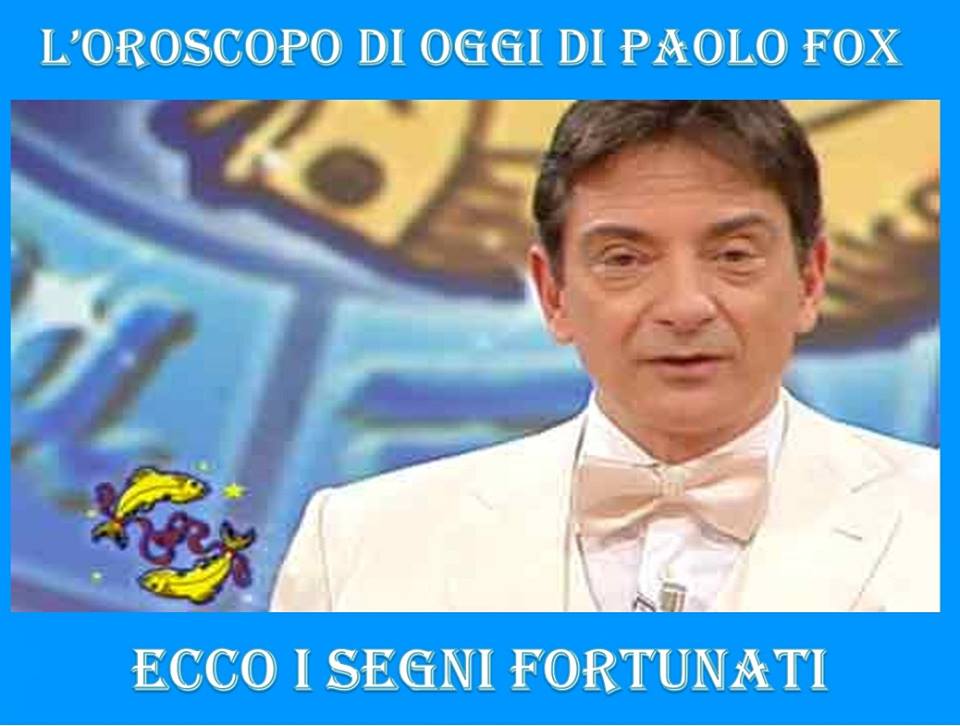 L'OROSCOPO DI GIOVEDI' 7 DICEMBRE 2017: ARRIVANO SORPRESE PER 5 SEGNI - ECCO TUTTE LE PREVISIONI DI TUTTI I SEGNI - 07/12/2017