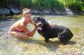 La Velina Giulia Calcaterra: è vero ho fatto uccidere il mio cane Rotweiller - 30/09/2012