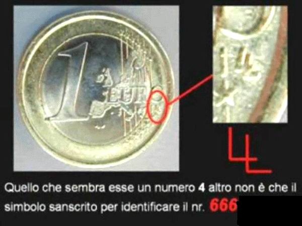 ECCO I MESSAGGI SUBLIMINARI SULLE MONETE DA 1 E 2 EURO - VIDEO INCREDIBILE - 24/03/2014