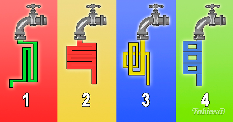 CON QUALE RUBINETTO L'ACQUA SCORRE PIU' VELOCEMENTE? LA RISPOSTA CHE DARAI DICE MOLTO SULLA TUA INTELLIGENZA - 24/07/2017