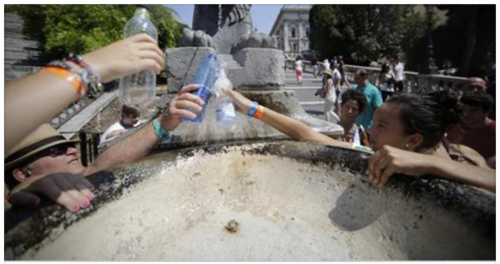 CALDO RECORD IN ITALIA: 49 GRADI PERCEPITI, ECCO DOVE - 01/08/2017