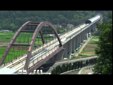 GIAPPONE, TRENO VELOCE COME AEREO:  590 KM/H  -  VIDEO - 25/06/2015