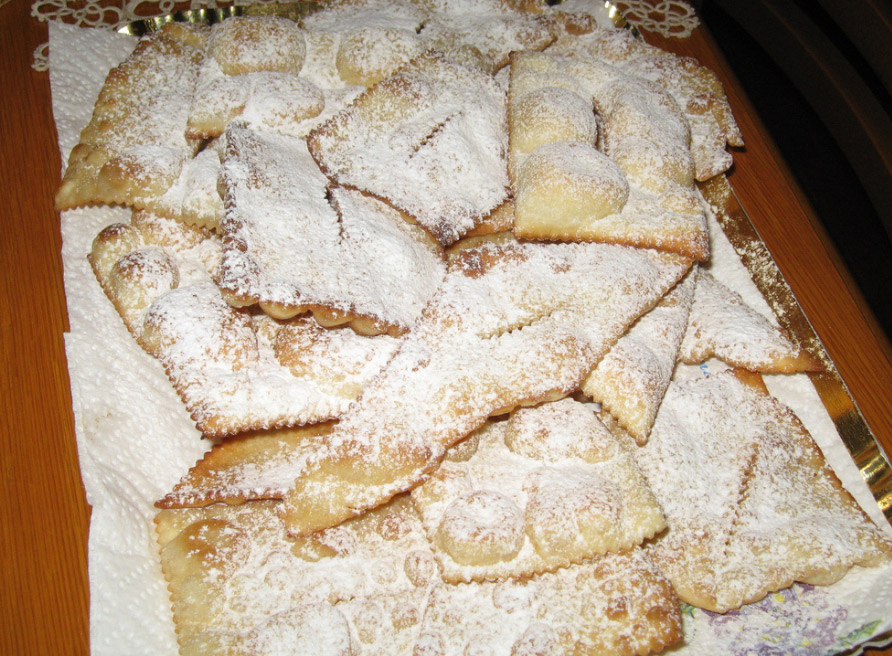 RICETTA GOLOSA DELLE FRAPPE DI CARNEVALE - 26/02/2014