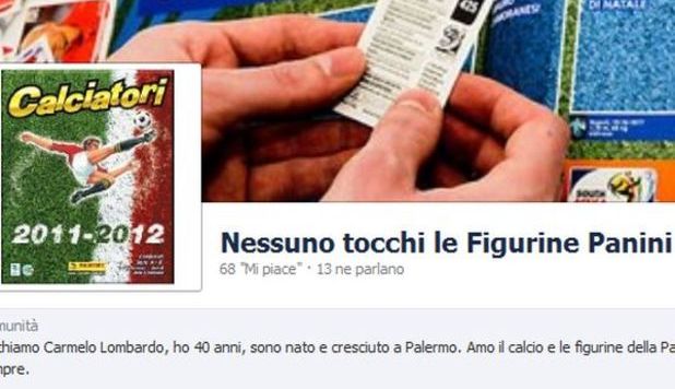 SCADUTO L'ACCORDO TRA LEGA E PANINI: FIGURINE A RISCHIO. PROTESTA SU FACEBOOK - 11/10/2012