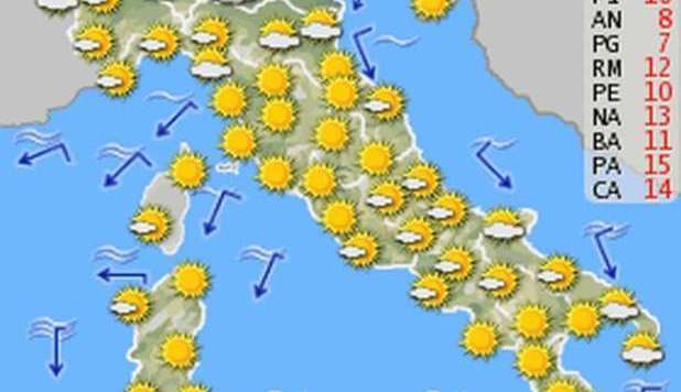 METEO, SOLE FINO A SAN SILVESTRO: POI A CAPODANNO ARRIVA 'EVA' - PREVISIONI - 29/12/2012