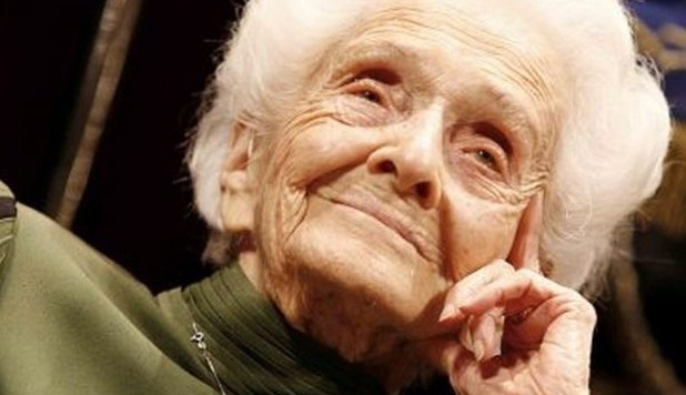 MORTA RITA LEVI MONTALCINI, UNA VITA DEDICATA ALLA RICERCA. AVEVA 103 ANNI - FOTO - 30/12/2012