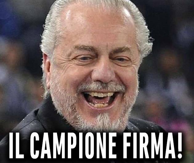 ARRIVA LA FIRMA CON IL NAPOLI: ? FATTA, IL CAMPIONE FIRMA IN AZZURRO - TIFOSI ENTUSIASTI - 15/10/2017