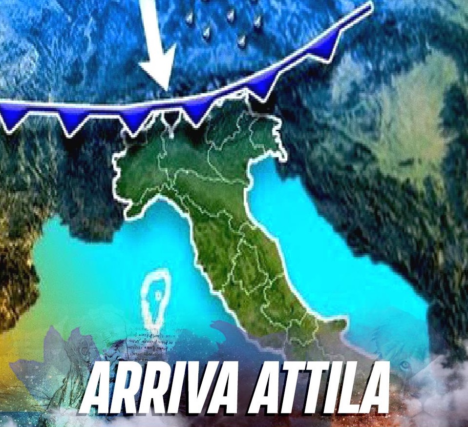 ''ARRIVA ATTILA'' - I METEOROLOGI NON HANNO DUBBI: ECCO COSA SI STA PER ABBATTERE - 12/11/2017