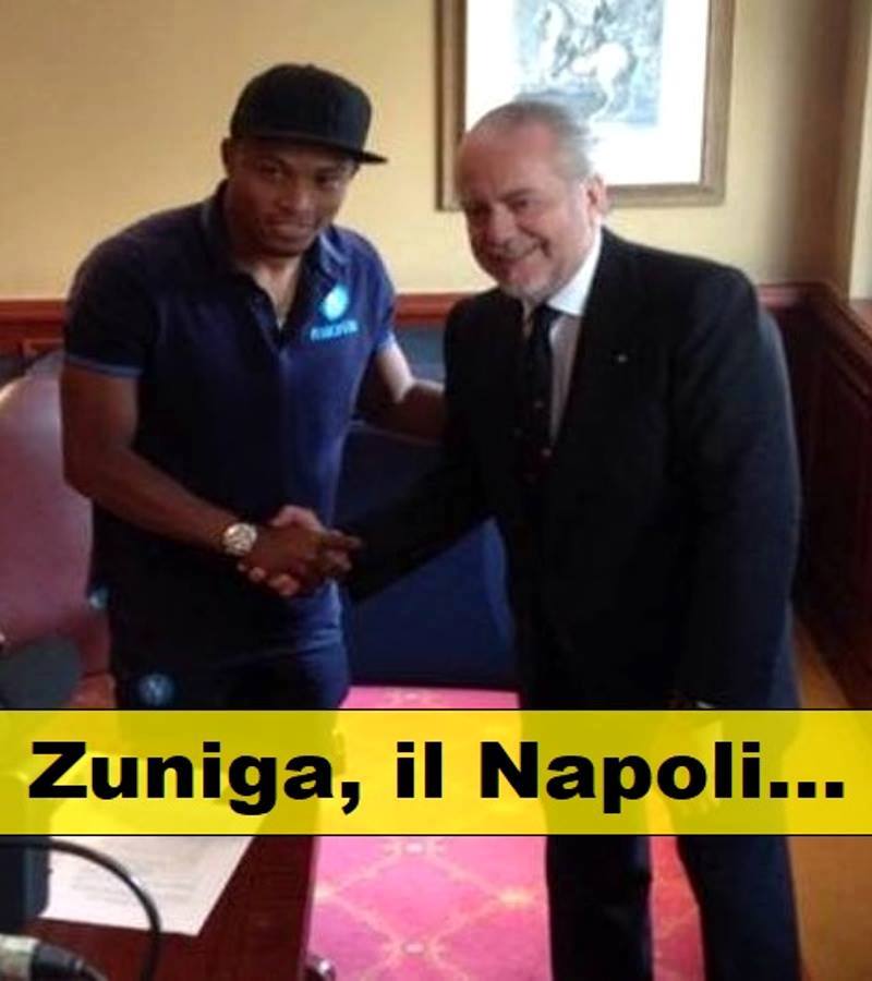 ZUNIGA-NAPOLI, CLAMOROSO: E' ANCORA SOTTO CONTRATTO, QUELLO CHE STA ACCADENDO E' SENZA PRECEDENTI - 23/11/2017