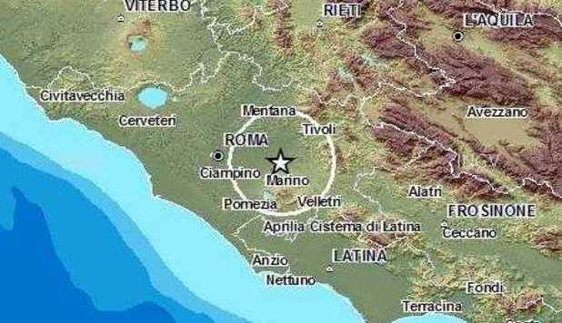 TERREMOTO A ROMA E AI CASTELLI DI MAGNITUDO 3.5. REPLICA ALLE 18.17 - 09/07/2012