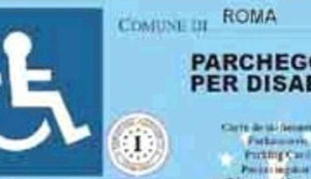 DA GENNAIO PASS PER DISABILI AZZURRI E CON MICROCHIP ANTIFALSIFICAZIONE - 13/09/2012