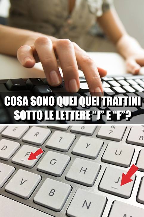 VI SIETE MAI CHIESTI COSA SIANO QUEI TRATTINI SOTTO LE LETTERE 'L' E 'F'? RIMPIANGERETE DI NON AVERLO SAPUTO PRIMA - 21/11/2017