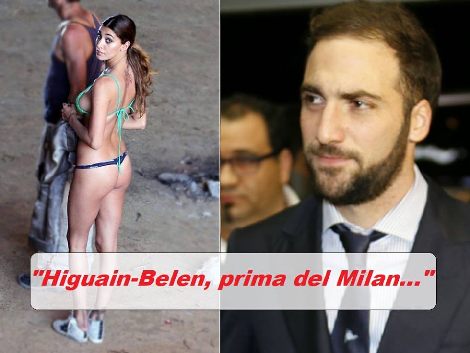 ''HIGUAIN-BELEN, LA NOTTE PRIMA DI MILAN-NAPOLI DI 2 ANNI FA...'' ECCO COS'E' ACCADUTO - 15/11/2017