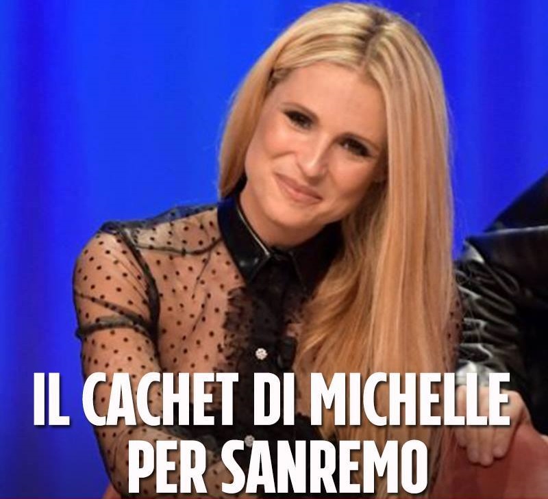 UNA CIFRA STELLARE: SANREMO 2018 - ECCO QUANTO GUADAGNERA' MICHELLE HUNZIKER - 24/12/2017