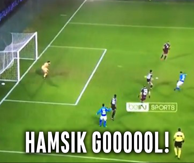 SOLO MARADONA CI ERA RIUSCITO: ECCO, QUESTO E' IL 115 GOL DI HAMSIK - GODETEVI IL VIDEO - 16/12/2017