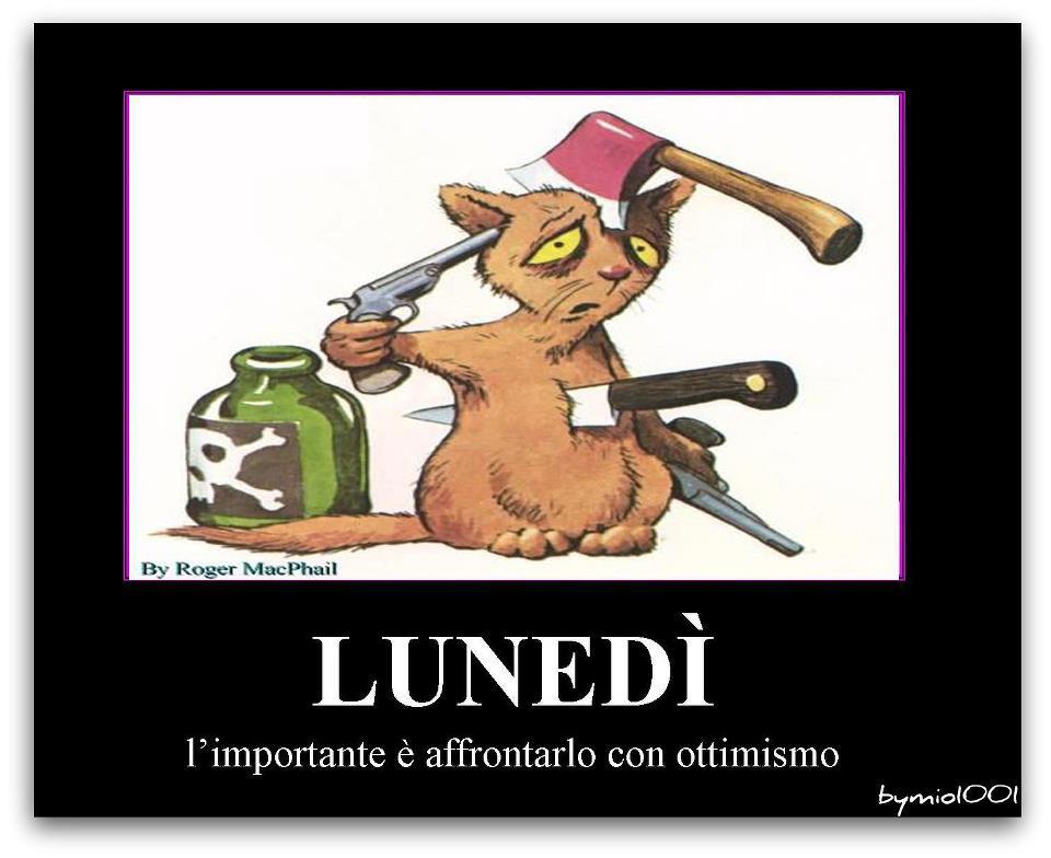 ER LUNEDI'... SO' SEMPRE DE BUON UMORE !! - 19/03/2012