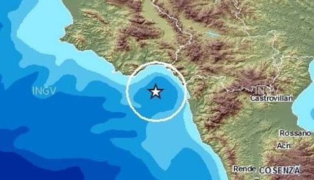 SISMA ANCHE AL LARGO DELLA CAMPANIA E DELLA BASILICATA - 31/05/2012