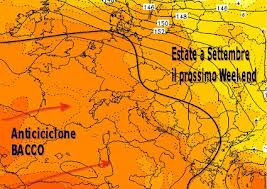 'BACCO' ALLONTANA 'POPPEA' E TORNA L'ESTATE, PUNTE FINO A 35 GRADI FINO AL 12 SETTEMBRE - 06/09/2012