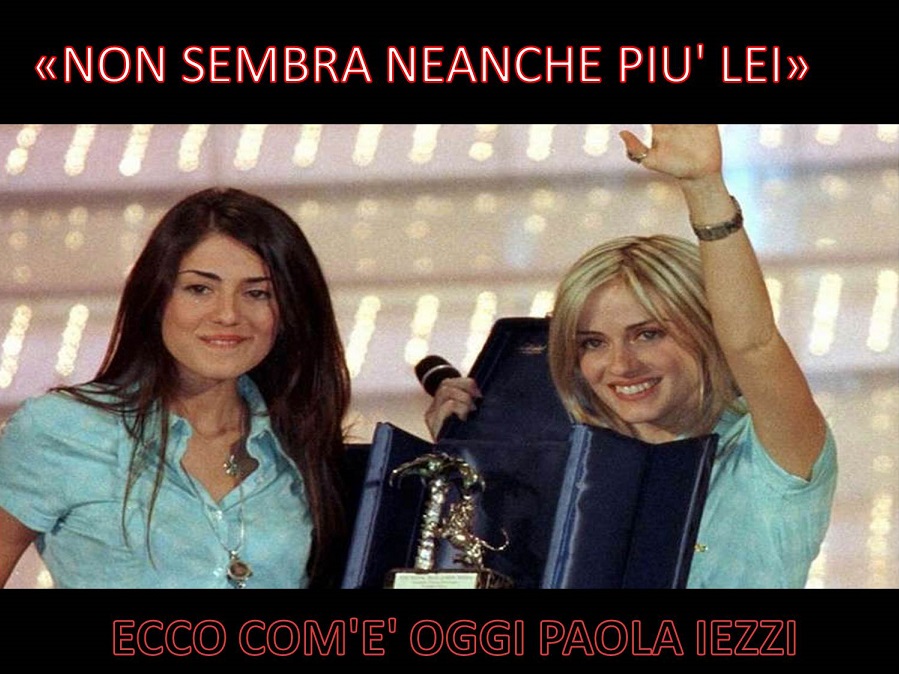 ''NON SEMBRA NEANCHE PIU' LEI'' HA 43 ANNI E DOPO LA SEPARAZIONE DALLA SORELLA CHIARA: ECCO COM'E' OGGI PAOLA IEZZI - 05/12/2017